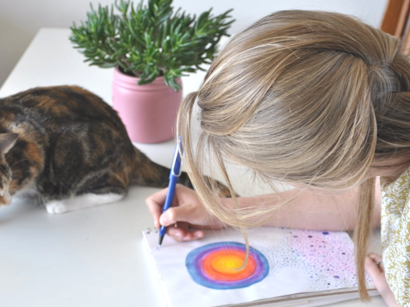 7 Art Therapy activities to do at home